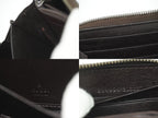 Gucci Guccissima Leather Zip Around Wallet Brown — view 9