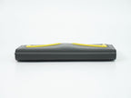 Fendi Bugs Monster Eye Motif Wallet Leather Black Yellow — view 5