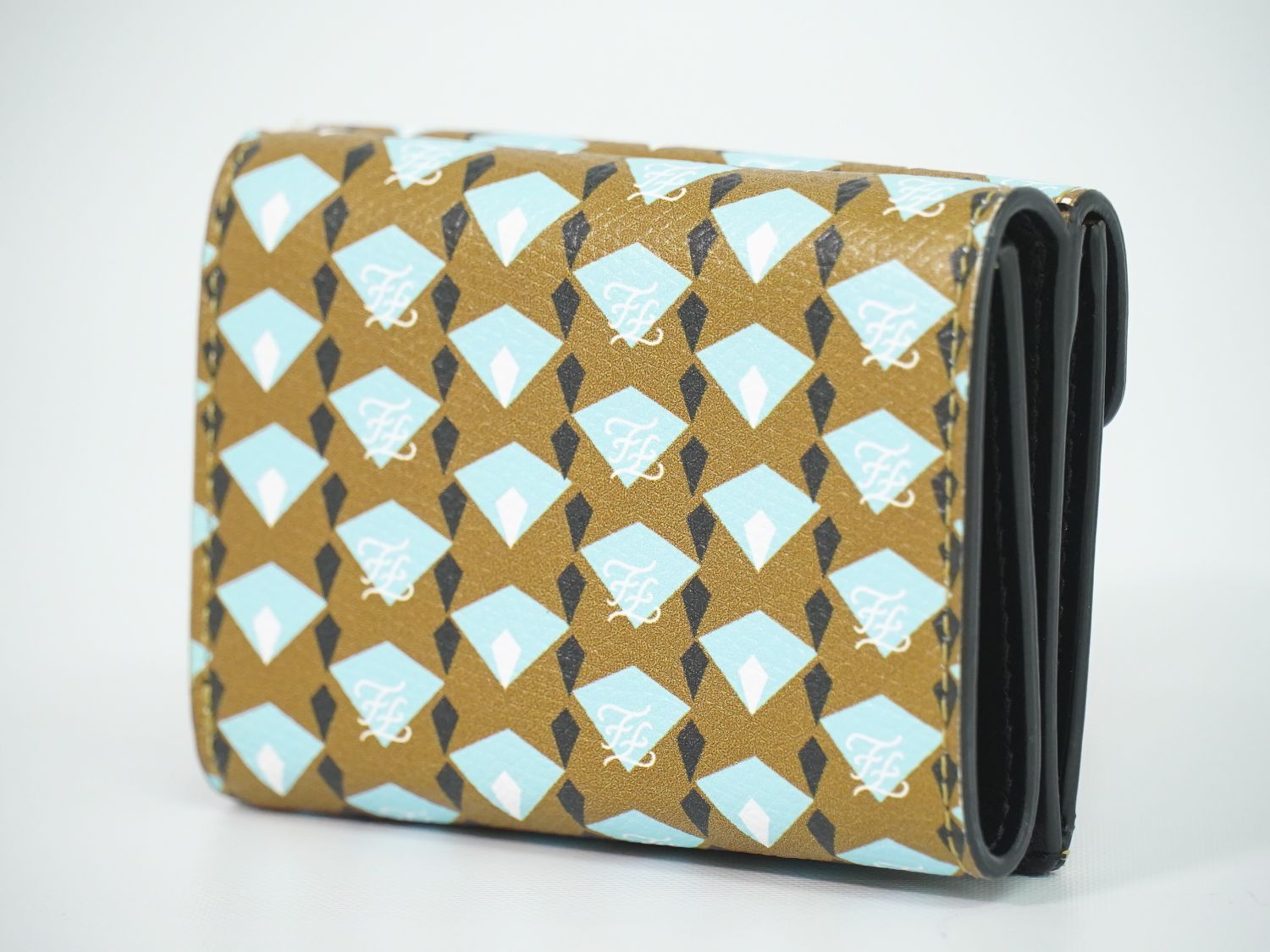 Fendi Is Trifold Wallet Compact Leather Multicolor — view 2