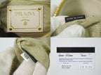 Prada Vitello Daino Leather Shoulder Bag Tote Ivory — view 9