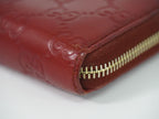 Gucci Interlocking Guccissima Leather Zip Around Wallet — view 7