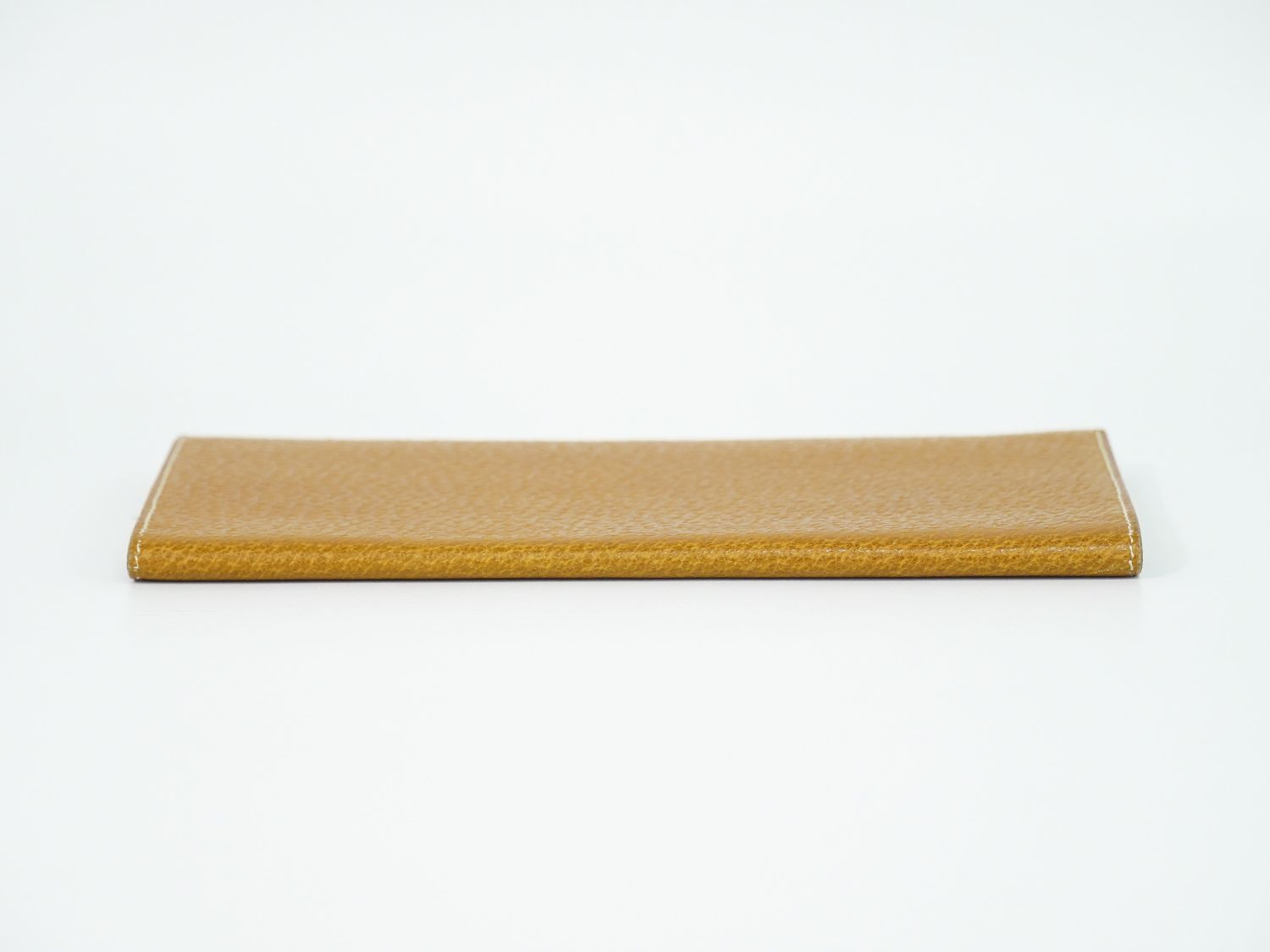 Hermes Leather Billfold Wallet Brown — view 5