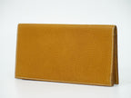 Hermes Leather Billfold Wallet Brown — view 2