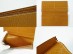 Hermes Leather Billfold Wallet Brown — view 8