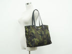 Prada Camouflage Shoulder Bag Tote Nylon Khaki — view 6