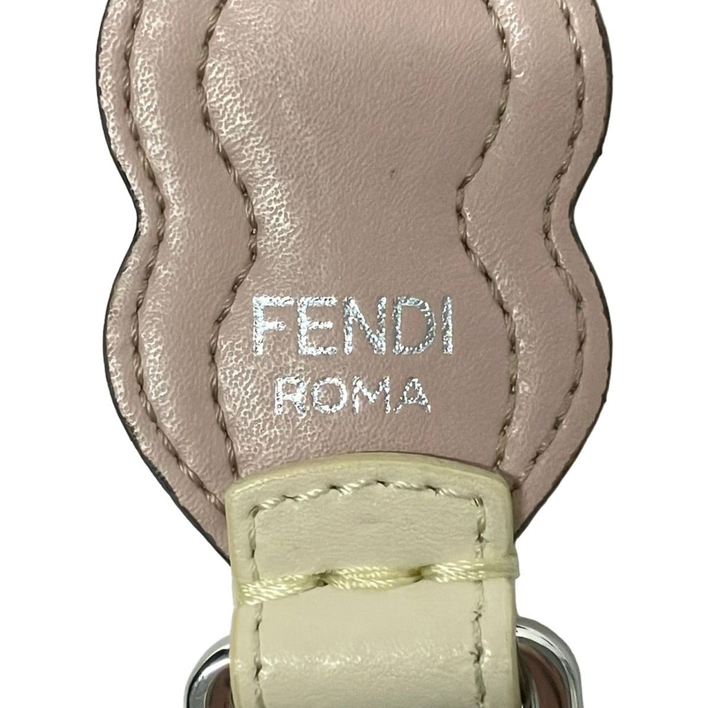 Fendi Shoulder Strap Mini Ivory Gold Multi Leather — view 3