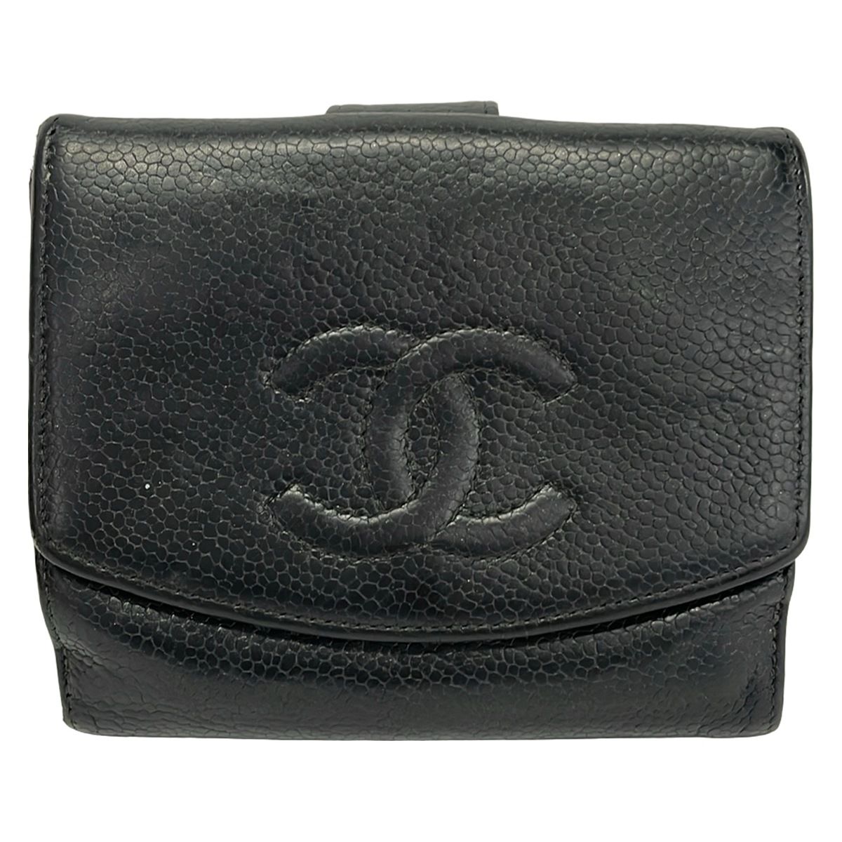 Chanel Hook Wallet Black