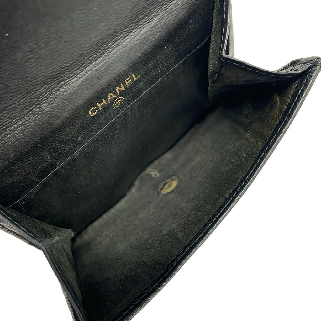 Chanel Hook Wallet Black — view 4