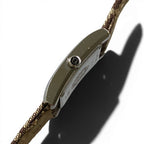 Fendi Watch Zucchino Square Brown Leather — view 9