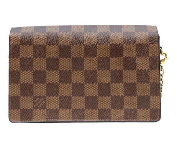 Louis Vuitton Damier Portefeuille Vavin Chain Wallet Shoulder — view 3