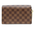 Louis Vuitton Damier Portefeuille Vavin Chain Wallet Shoulder — view 3