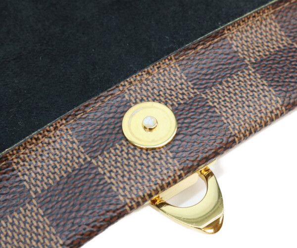 Louis Vuitton Damier Portefeuille Vavin Chain Wallet Shoulder — view 9