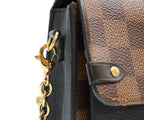 Louis Vuitton Damier Portefeuille Vavin Chain Wallet Shoulder — view 7