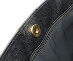 Chanel Black Grained Calf Gold 2-Way Executive Tote — view 9