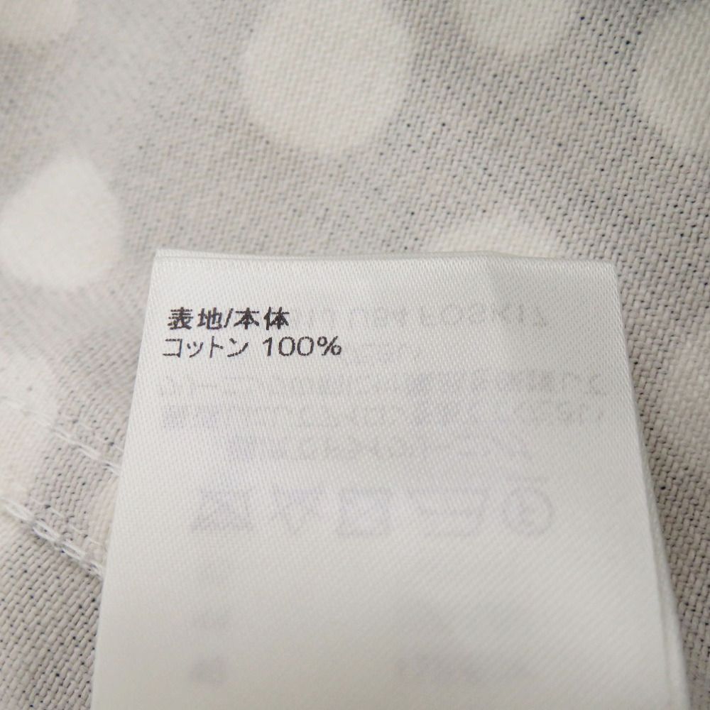 Louis Vuitton Yayoi Kusama Infinity Dot Cotton Black White Mini Skirt — view 8