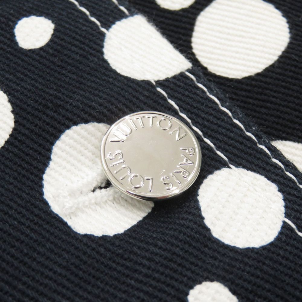 Louis Vuitton Yayoi Kusama Infinity Dot Cotton Black White Mini Skirt — view 5