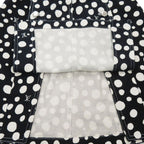 Louis Vuitton Yayoi Kusama Infinity Dot Cotton Black White Mini Skirt — view 3