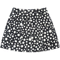 Louis Vuitton Yayoi Kusama Infinity Dot Cotton Black White Mini Skirt