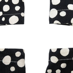 Louis Vuitton Yayoi Kusama Infinity Dot Cotton Black White Mini Skirt — view 4