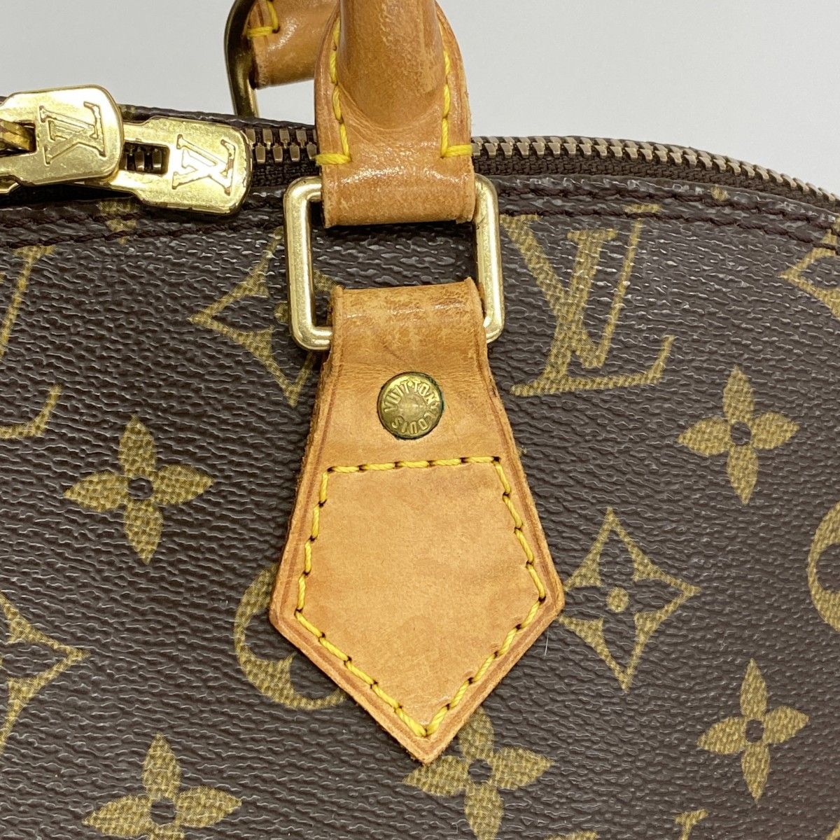 Louis Vuitton Handbag Monogram Alma Brown — view 9