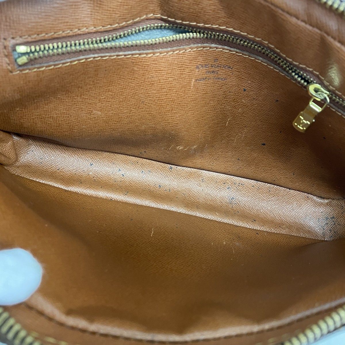 Louis Vuitton Clutch Monogram Marly Dragonne GM Brown — view 4