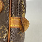Louis Vuitton Clutch Monogram Marly Dragonne GM Brown — view 7