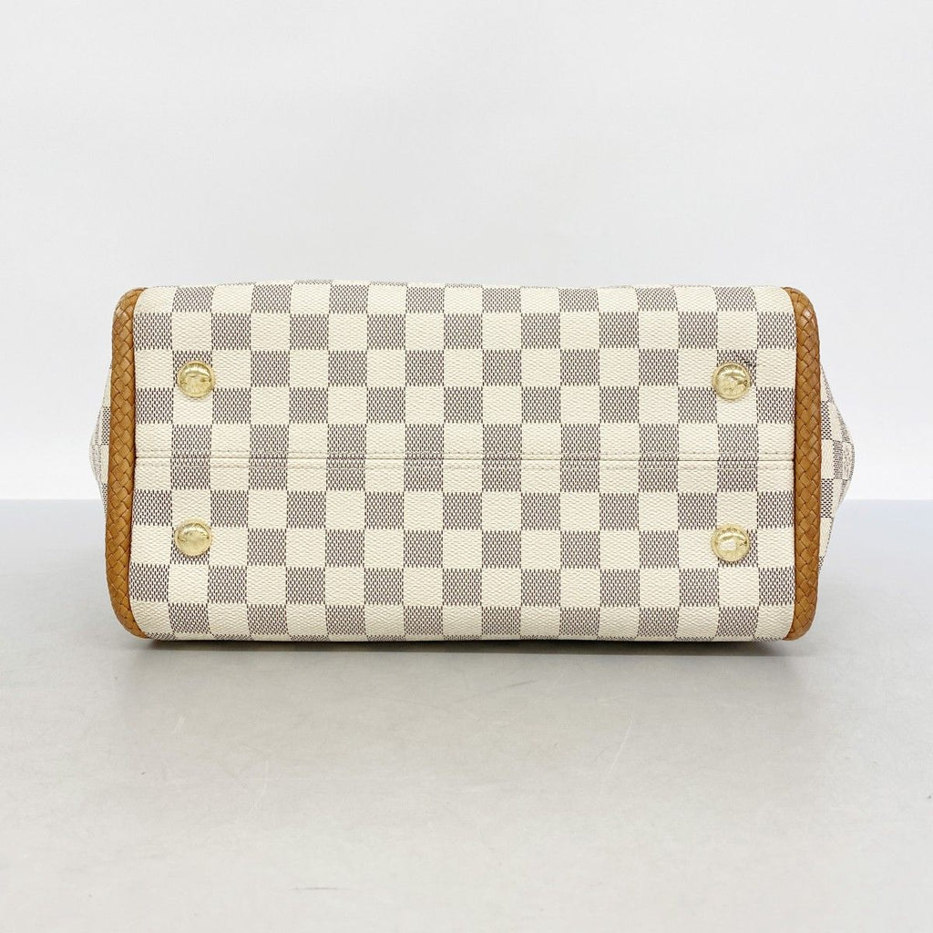 Louis Vuitton Shoulder Bag Damier Azur Propriano White — view 3