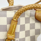 Louis Vuitton Shoulder Bag Damier Azur Propriano White — view 9