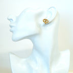 Dior Earrings CD Logo Gold Plated — view 5