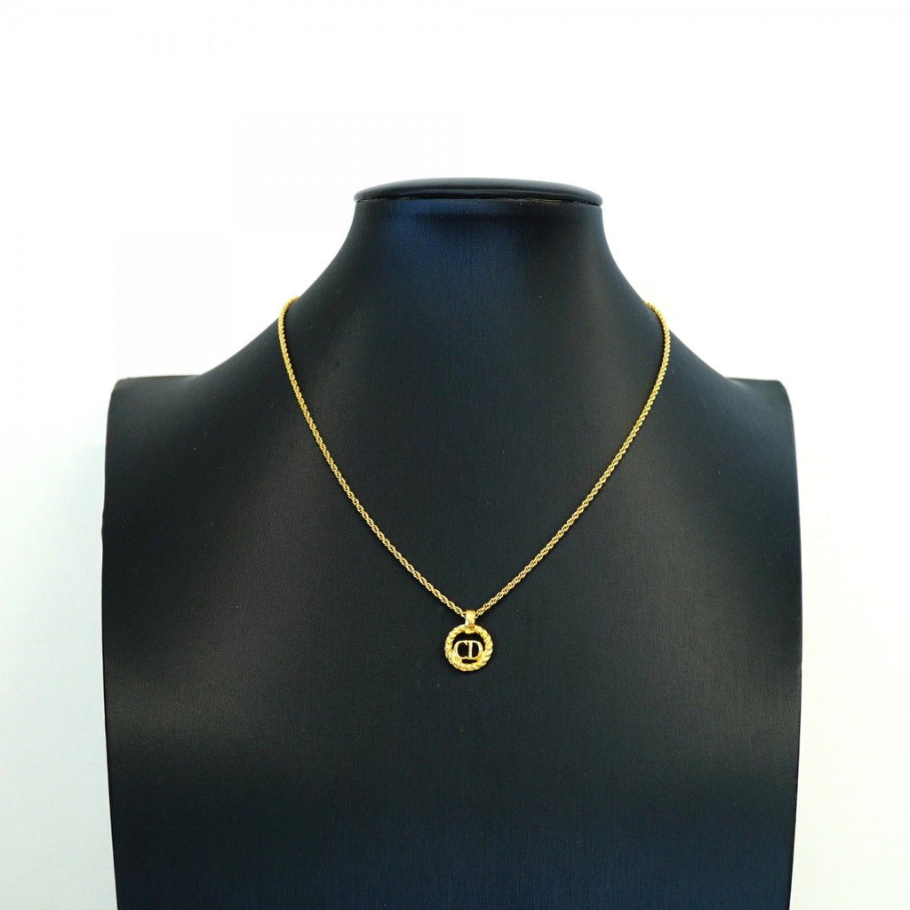 Dior Necklace CD Logo Gold Plated — view 5