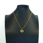 Dior Necklace CD Logo Gold Plated — view 5