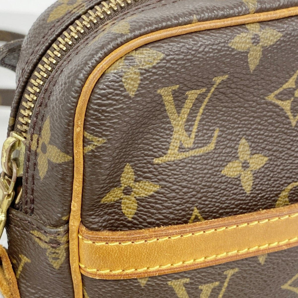 Louis Vuitton Shoulder Bag Monogram Danube Brown — view 8