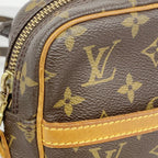 Louis Vuitton Shoulder Bag Monogram Danube Brown — view 8