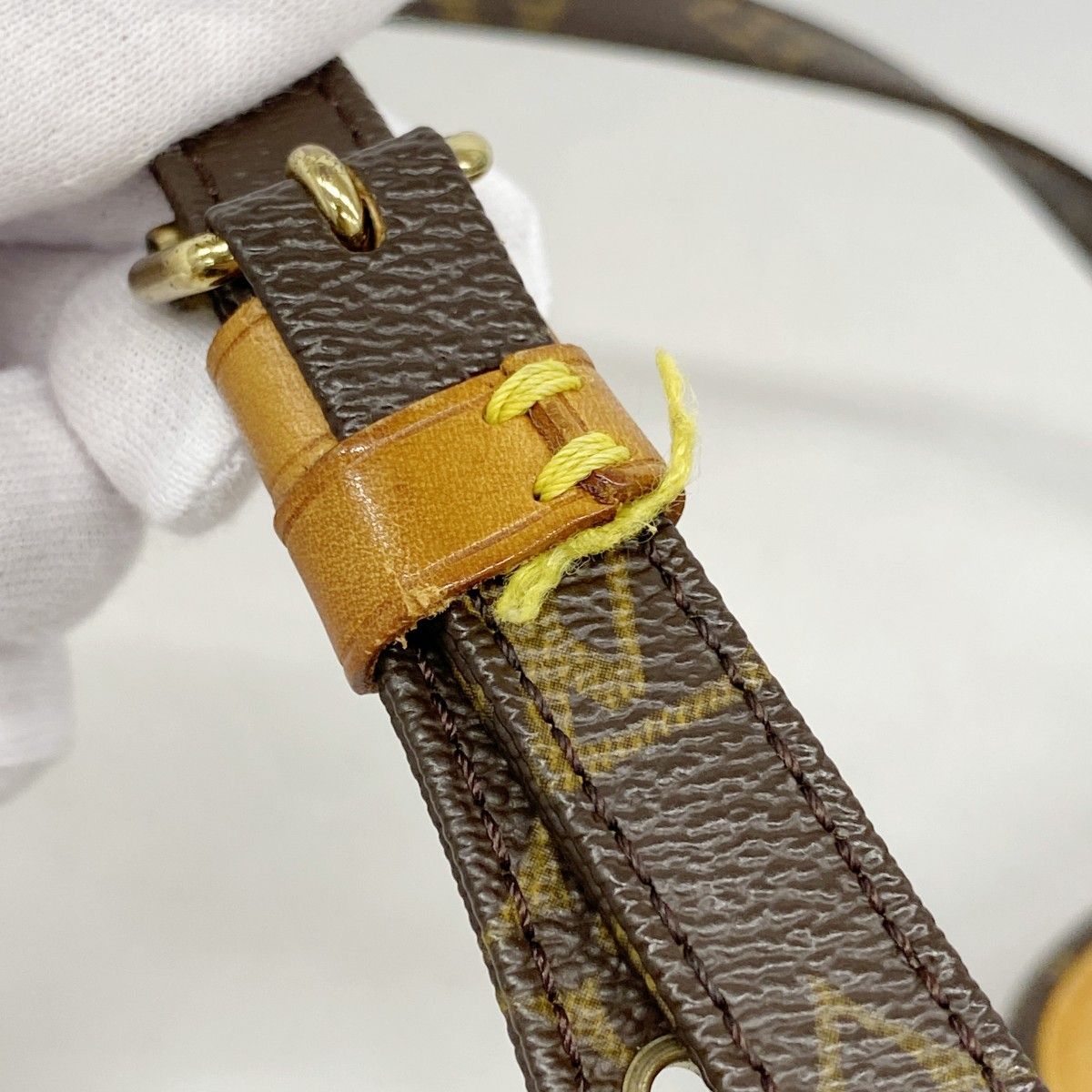 Louis Vuitton Shoulder Bag Monogram Danube Brown — view 9
