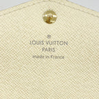 Louis Vuitton Wallet Damier Azur Portefeuille Sarah White — view 4
