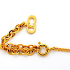 Dior Necklace CD Logo Gold Plated — view 4