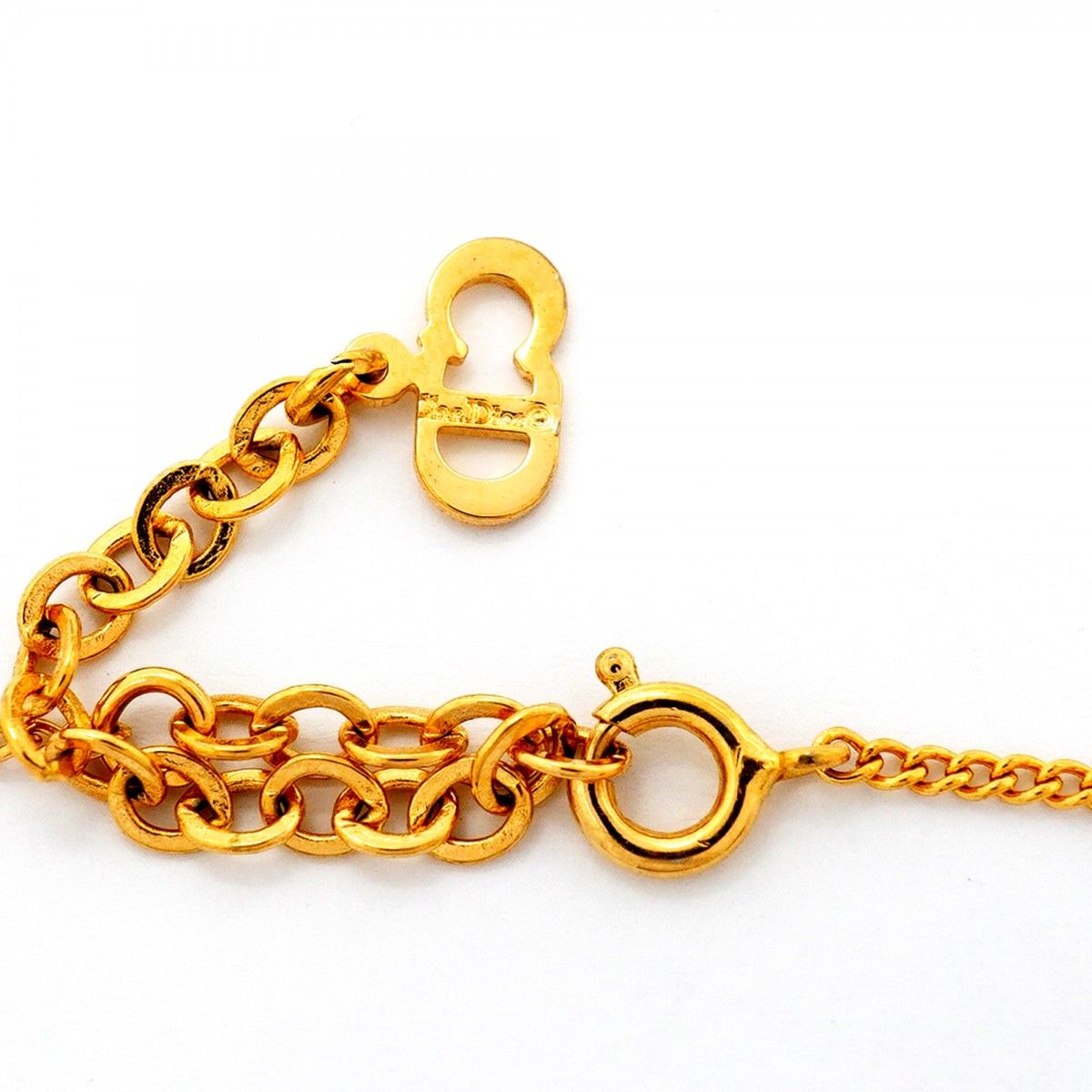 Dior Necklace CD Logo Gold Plated — view 4