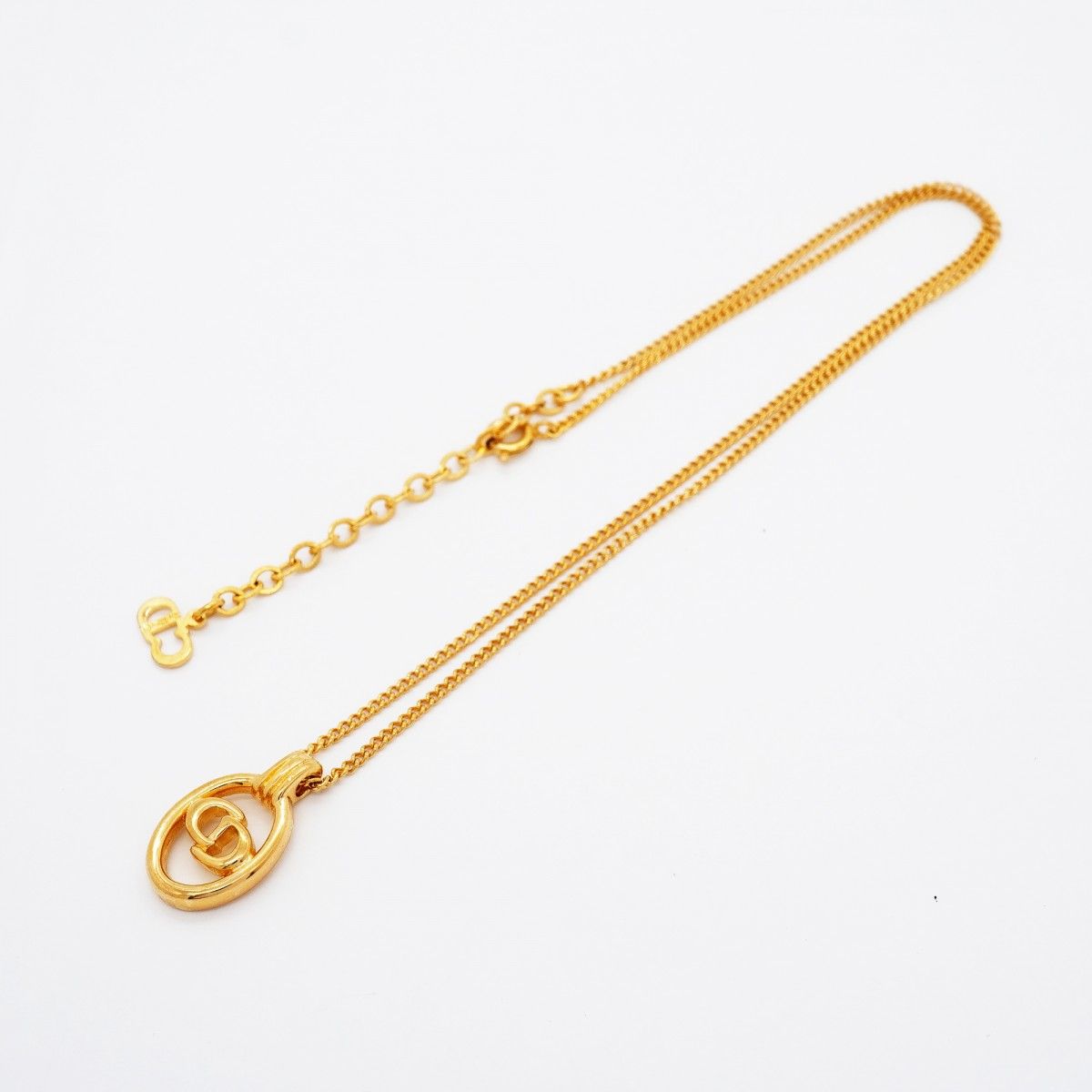 Dior Necklace CD Logo Gold Plated — view 3