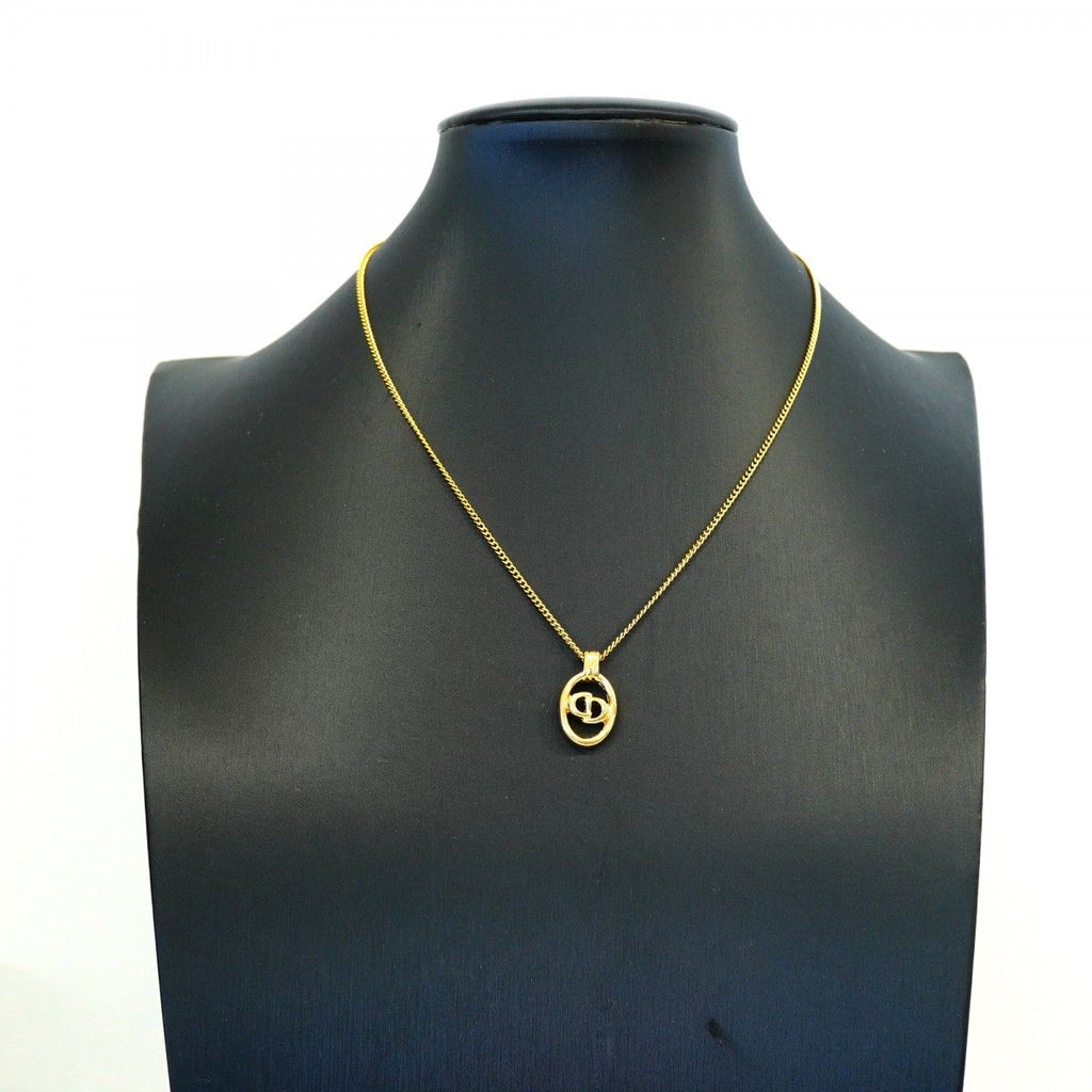 Dior Necklace CD Logo Gold Plated — view 5