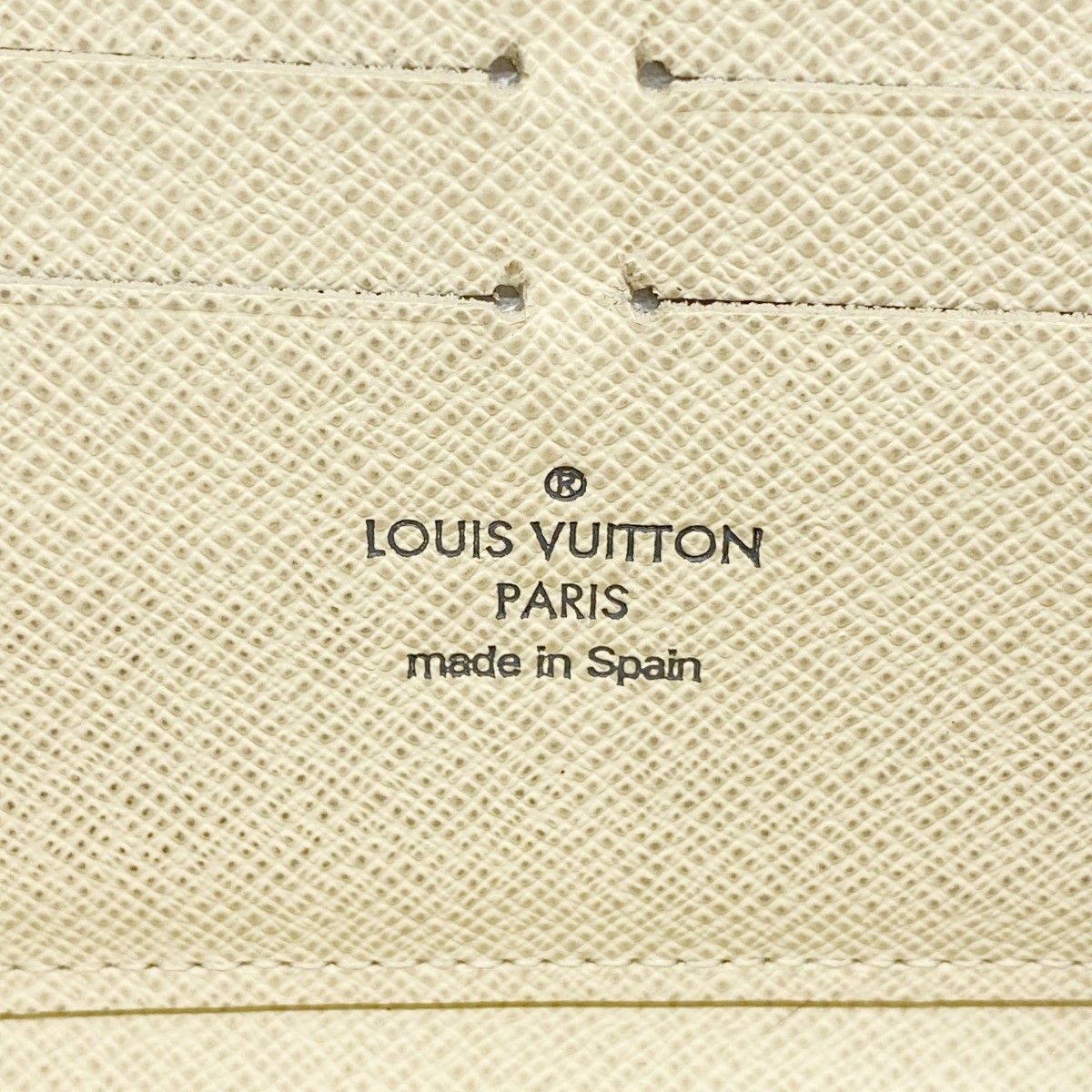 Louis Vuitton Wallet Damier Azur Zippy White — view 4