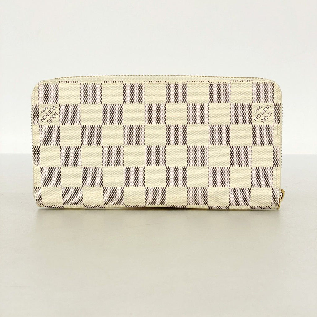 Louis Vuitton Wallet Damier Azur Zippy White — view 7