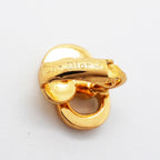 Dior Earrings CD Logo Gold Plated — view 4