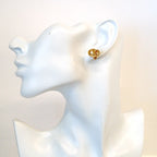 Dior Earrings CD Logo Gold Plated — view 5