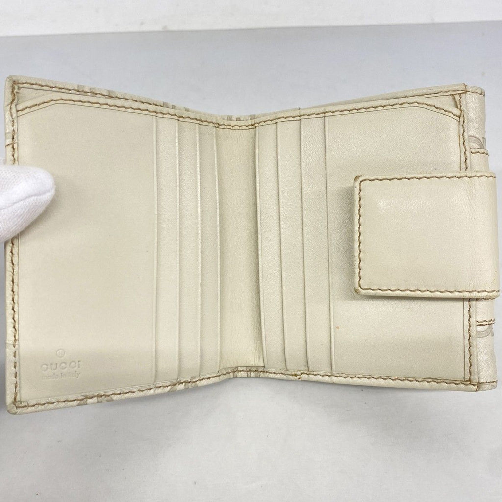 Gucci Wallet Guccissima Leather Beige Gold — view 3
