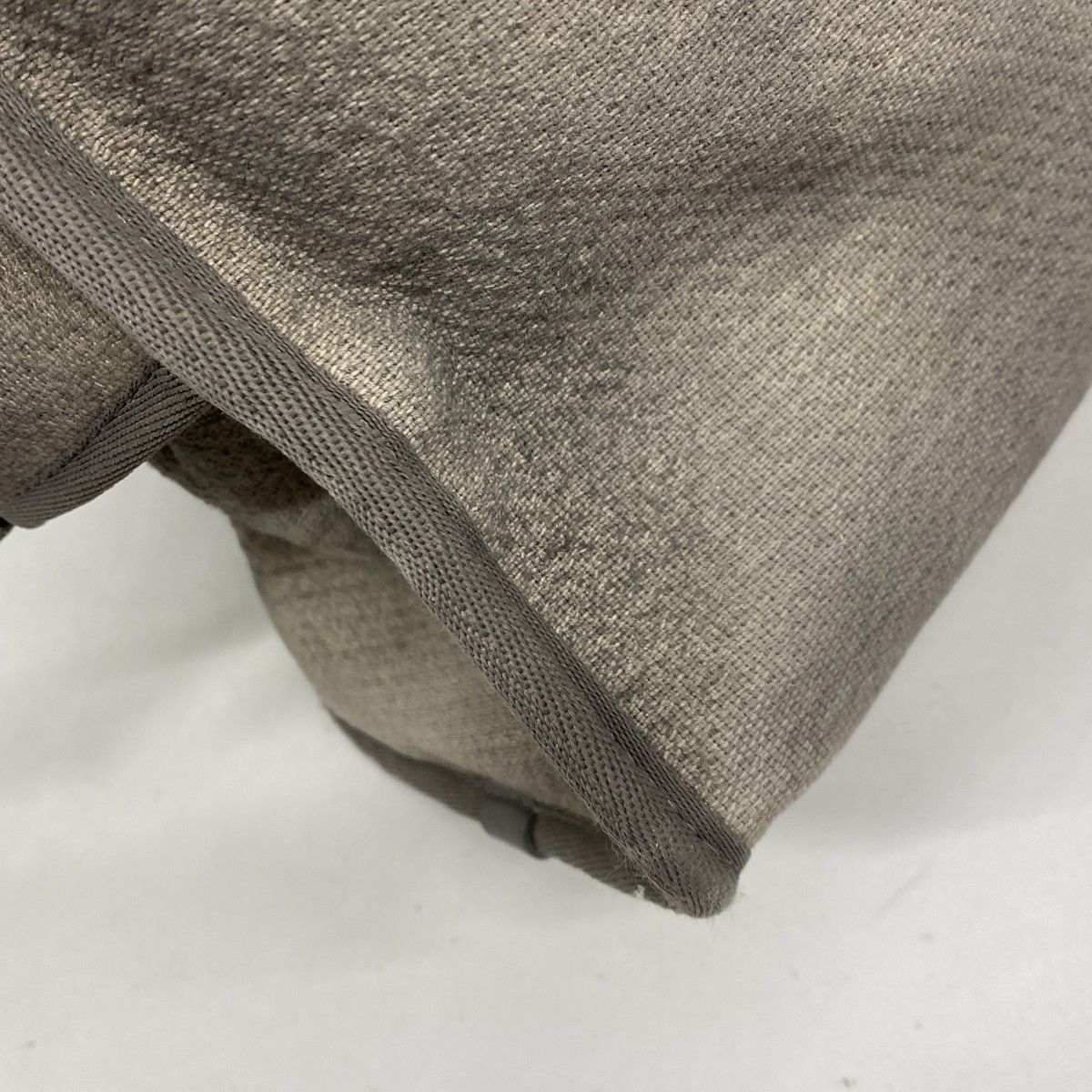 Chanel Handbag Deauville Canvas Gray Silver 2-Way — view 7