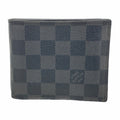 Louis Vuitton Wallet Damier Graphite Portefeuille Amerigo NM Black