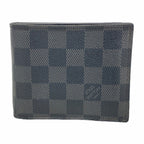 Louis Vuitton Wallet Damier Graphite Portefeuille Amerigo NM Black