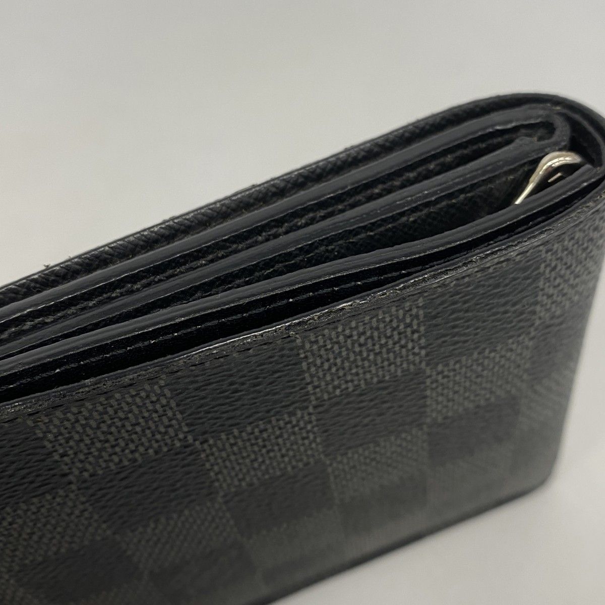 Louis Vuitton Wallet Damier Graphite Portefeuille Amerigo NM Black — view 7