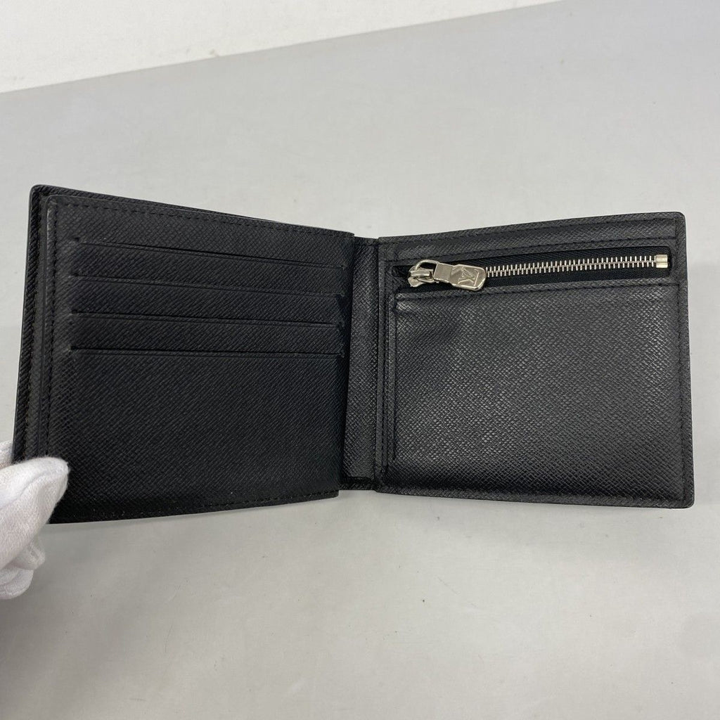 Louis Vuitton Wallet Damier Graphite Portefeuille Amerigo NM Black — view 8