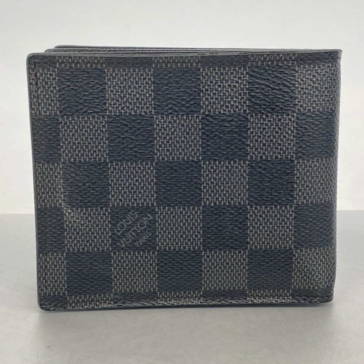 Louis Vuitton Wallet Damier Graphite Portefeuille Amerigo NM Black — view 9
